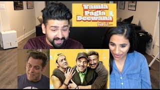 Yamla Pagla Deewana Phir Se Trailer Reaction  Dharmendra Sunny Bobby Deol [upl. by Leuname339]