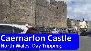 Amazing Castles  Caernarfon Castle 4K UHD  Beautiful day out  North Wales day trip [upl. by Yeslek414]