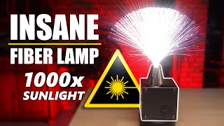 Upgrading Fiber Optic Lamps to LASER Brightness [upl. by Ambert]