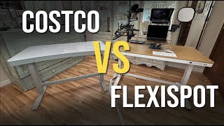 Flexispot Cohmar Standing Desk vs Costco Standing Desk An InDepth Comparison and Review [upl. by Heall200]