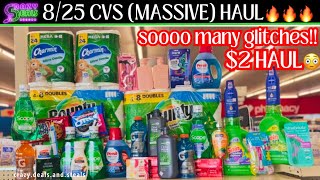 😳MEGA 825 CVS HAUL 2FOODBEVERAGE GLITCHES  HOUSEHOLD STOCK UP amp MORE CVS Couponingcvsdeals [upl. by Nalloh]