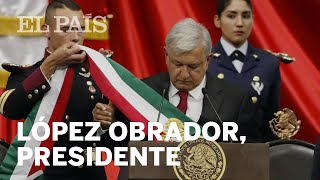 MÉXICO  Así fue la toma de posesión de López Obrador como presidente [upl. by Emsmus]