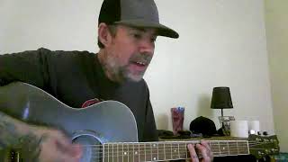 AHSTYN  Deep Regrets Solo Acoustic New Song fb live 9424 [upl. by Karilla]