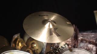 Zildjian 20quot K Crash Ride  2144g [upl. by Einatsed]