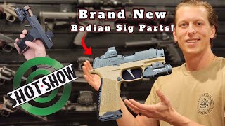 New Sig Parts from Radian Shot Show 2024 [upl. by Ylus203]