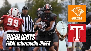 HIGHLIGHTS  Leones Anáhuac Querétaro vs Frailes Tepeyac  Gran Final Intermedia ONEFA Conf 2 [upl. by Braswell]