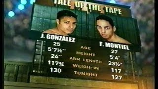 Jhonny Gonzalez vs Fernando Montiel [upl. by Haerb]