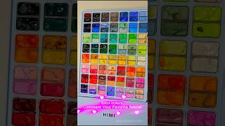 Unboxing 100 Vibrant Colors Himi Gouache Paint Set Revealed 🎨 [upl. by Beaston]