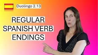 SPANISH Present tense verbs and talking about free time Duolingo section 2 lesson 13 [upl. by Yssim275]