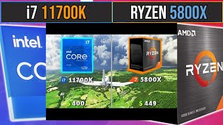 i711700K vs Ryzen 7 5800X [upl. by Stauffer277]