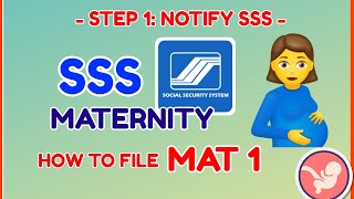 SSS Mat 1 Online application Paano Mag Apply ng MAT 1 SSS Maternity Online [upl. by Rednaxela]