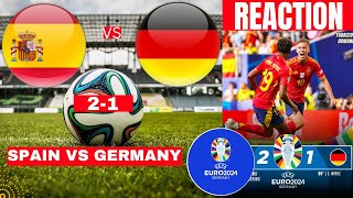 Spain vs Germany 21 Live Stream Euro 2024 Football Match Score Commentary Highlights Espana Vivo [upl. by Weston]