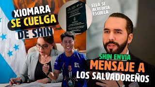 Xiomara Castro le Roba Credito a Shin Fujiyama  Shin Manda Mensaje a Salvadoreños [upl. by Peers]