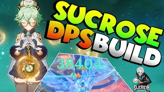 SUCROSE DPS BUILD  Genshin Impact  Slexein [upl. by Silvanus]