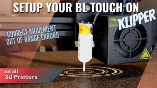 BL Touch complete setup for Klipper Maximize your probed bed mesh [upl. by Annaes785]