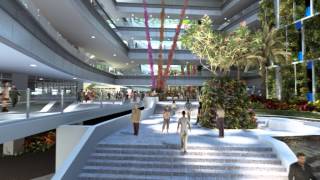 ITE Headquarters and College Central Flythrough Animation [upl. by Black]