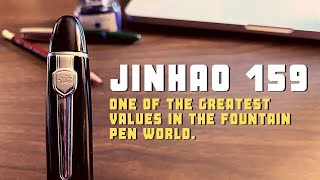 The Jinhao 159  This Fountain Pen Makes a Big Impression [upl. by Nosinned386]