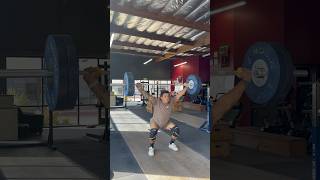 100kg power snatch  snatch [upl. by Nyrek]