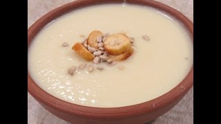 Prueba esta cremosa y nutritiva sopa de coliflor [upl. by Lemuela]