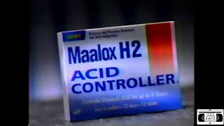 Maalox H2 Commercial  1998 [upl. by Hiett]