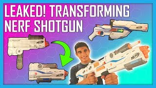 LEAKED 2017 EPIC Nerf Modulus Transforming Shotgun amp Attachments  Nerf News [upl. by Kcaj]