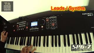 KURZWEIL SP67  LEADS  SYNTHS [upl. by Esylla526]