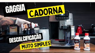 DESCALCIFICAÇÃO DA CAFETEIRA GAGGIA CADORNA  GAGGIA [upl. by Korten]