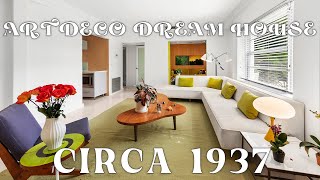 Retro MidCentury Dream House  Miami Beach Art Deco Bungalow for Sale [upl. by Ayian872]