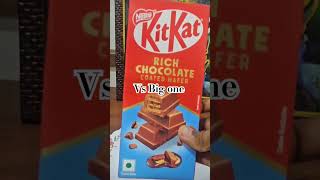 Small vs Big KIT KAT kitkatindia trending viral shorts [upl. by Coussoule]