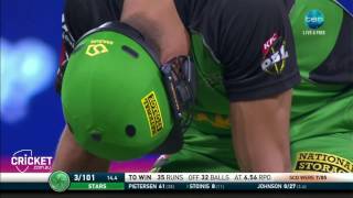 Stoinis feels full force of Johnsons fury [upl. by Rozalin491]