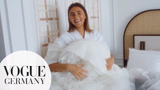 Stefanie Giesinger macht sich bereit für die Filmfestspiele in Cannes  VOGUE Germany [upl. by Stiruc]