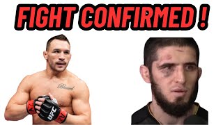 Michael Chandler Vs Islam Makhachev Is Official [upl. by Trinity]