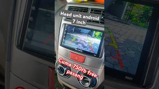 Head unit android 7 inch cuma 750rb Lokasi ngawi dynamic car audio headunit audiomobil [upl. by Barde553]