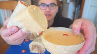 How to cook a CRACK CHEESE BURRITO [upl. by Alliber]