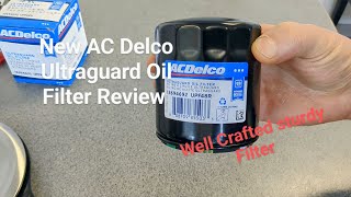 New AC Delco Ultraguard oil filter review [upl. by Asaph496]