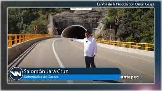 Supervisa Jara Cruz obras en la carretera Oaxaca — Istmo la inaugurarán en enero del 2025 [upl. by Artsa]