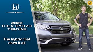 2022 Honda CR V Hybrid Touring  Trim Walk [upl. by Silvestro]