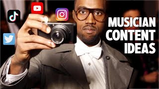 Musicians NEED to Post These Content Ideas to Grow on Social Media [upl. by Hopkins]