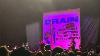 Drain  Live in Minneapolis  November 2024  Concert Clip 2 of 4 [upl. by Monney854]