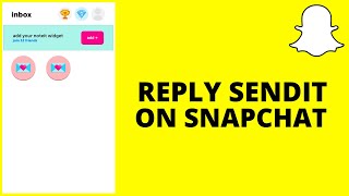 How To Reply To Sendit On Snapchat [upl. by Adalheid]