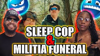 Gilly amp Keeves Shane Gillis Sleep Cop amp Militia Funeral Reaction BLACK COUPLE REACTS [upl. by Neelyk]