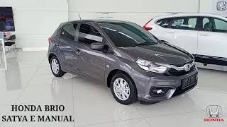 HONDA BRIO SATYA E MANUAL ABU ABU 2021 [upl. by Zelda66]