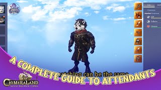 A Complete Guide to Attendants  Chimeraland Guide [upl. by Thorrlow]