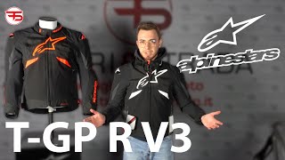 Alpinestars T GP R V3 Jacket presentazione  tuttoperlamotoit [upl. by Divaj]