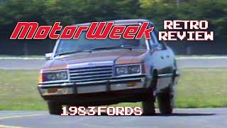 Retro Review 1983 Ford Motor Co Lineup [upl. by Calbert]