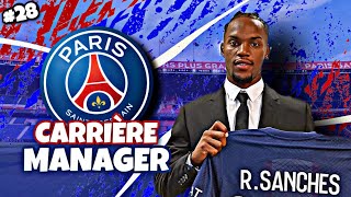 FIFA 22  CARRIÈRE MANAGER PSG 28  DES RECRUES  PSG  UNITED [upl. by Colinson113]