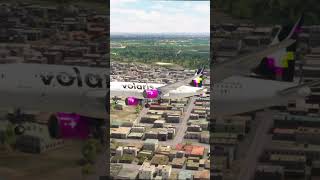 VOLARIS Airbus A320 TAKER NED PÅ FLYPLASSEN shorts [upl. by Ez]