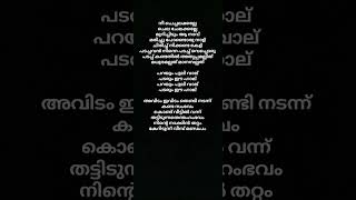 Chechalakkalle song lyrics malayalam music malayalam song lyrics shorts Irfanachemban [upl. by Ardnazxela224]