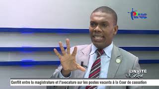 INVITE DU MIDI  Caleb Brutus  Conflit entre la magistrature et lavocature sur les postes vacants [upl. by Maillw]