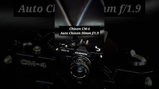 Chinon CM4  Auto Chinon 50mm f19 filmcamera photography chinon filmphotography 35mm [upl. by Diann]